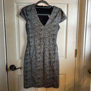 Black and white dress